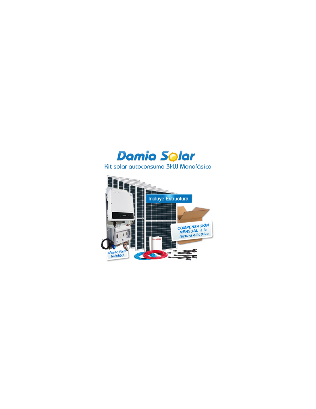 Kits Solares Autoconsumo Damia Solar