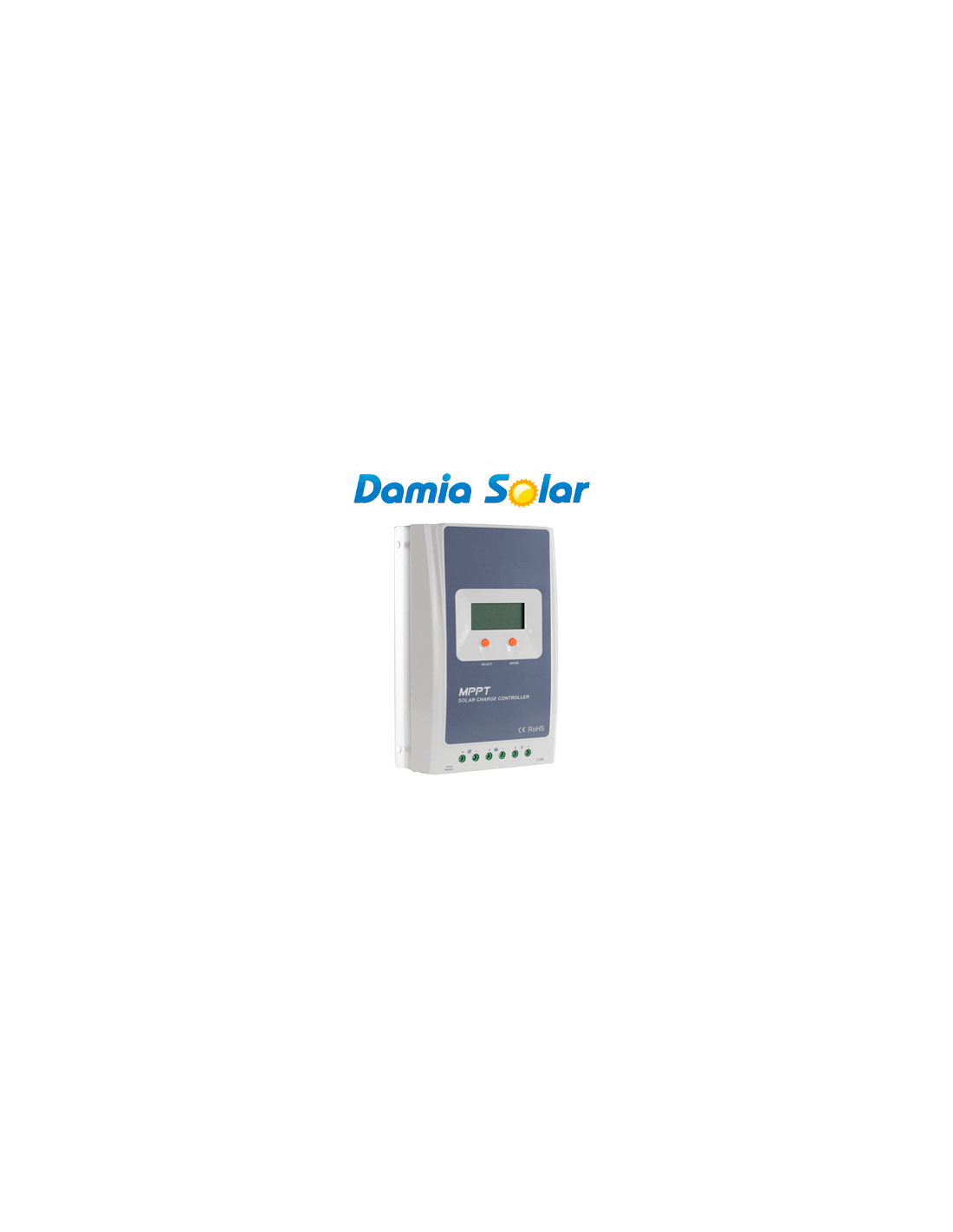 Comprar Regulador Maximizador Mppt Damia Solar 40a Con Pantalla Damia Solar 0869