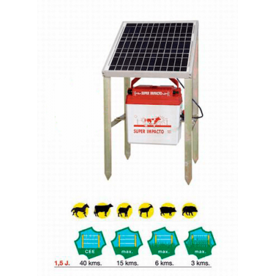 Kit pastor electrico solar