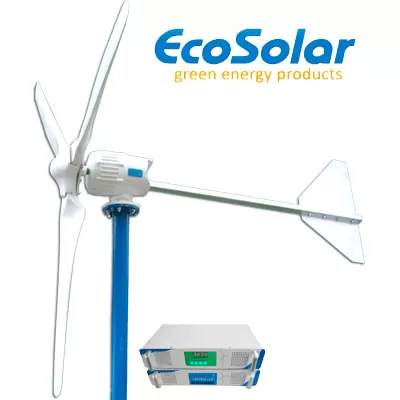 Comprar Aerogenerador Ecosolar Aero 1000 24V - 1000W - Damia Solar