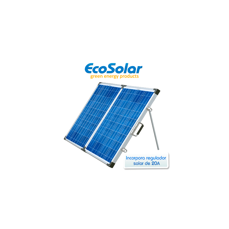 Panel solar plegable SOLARFAM, 12V