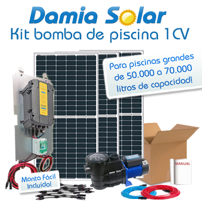 Comprar Kit de bombeo Ecosolar 2420 24V - Caudal máx. 1200 litros/hora -  Damia Solar
