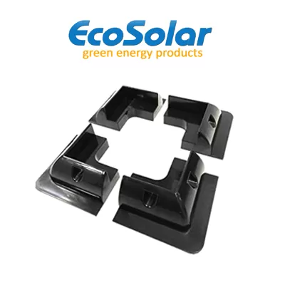 Comprar Painéis solares universais ABS para caravana e barco especiais (preto) - Damia Solar