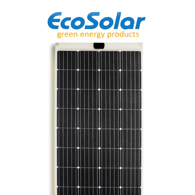 Comprar Painel solar flexível Ecosolar 180W 12V monocristalino ETFE+TPE - Damia Solar