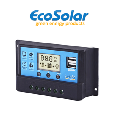 Comprar Regulador Solar Ecosolar 60A Com Ecrã Lcd - Damia Solar