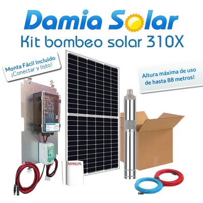 Kit de bombeo Ecosolar 310X - Caudal máx. 2000 litros/hora