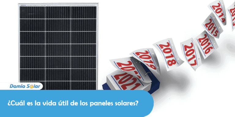 Cuál es la vida útil de los paneles solares