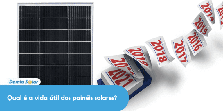 Qual é o tempo de vida útil dos painéis solares?