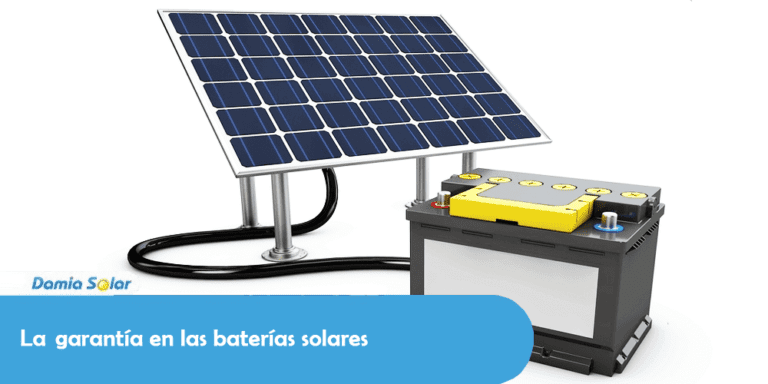 La garantía en las baterías solares