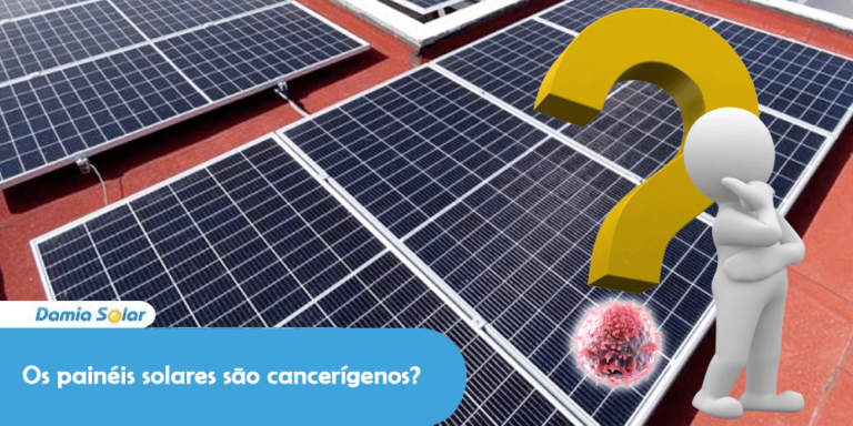 Os painéis solares são cancerígenos?