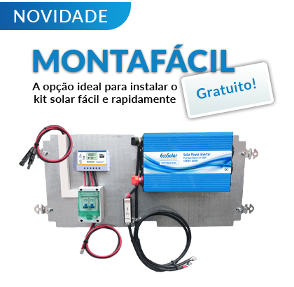 Pré-instalação incluída no kit solar para residências com Monta Fácil