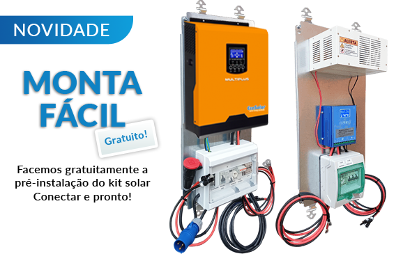 Orçamento para kits solares personalizados