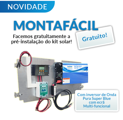 Pré-instalação incluída no kit solar para residências com Monta Fácil