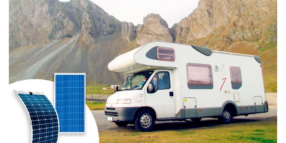 Placas solares en autocaravanas y furgonetas: precios, tipos y  homologaciones